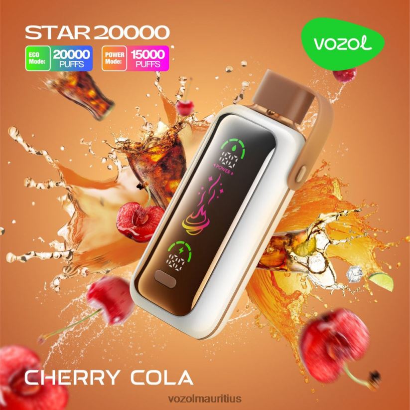 VOZOL Vape Best Flavor - CHERRY COLA VOZOL STAR 20000 2VLVBH6